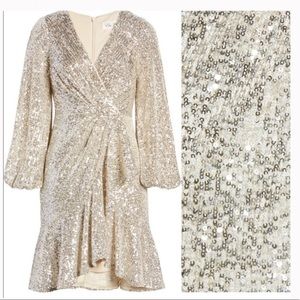 NWT Eliza J sequin dress
